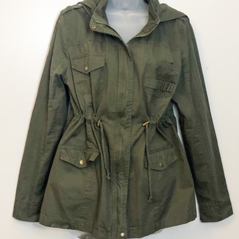 🎄Army Hoodie Utility Jacket Size XL